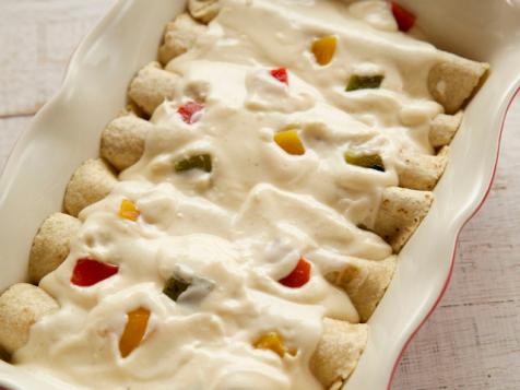 White Chicken Enchiladas