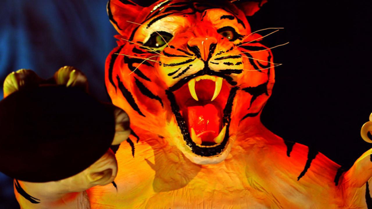 Ferocious Tiger Cake
