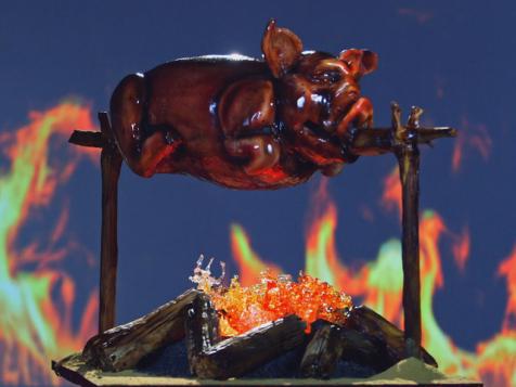 Pig Roast Cake