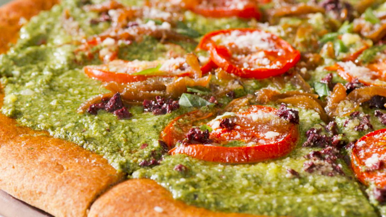 Basil Pesto Pizza