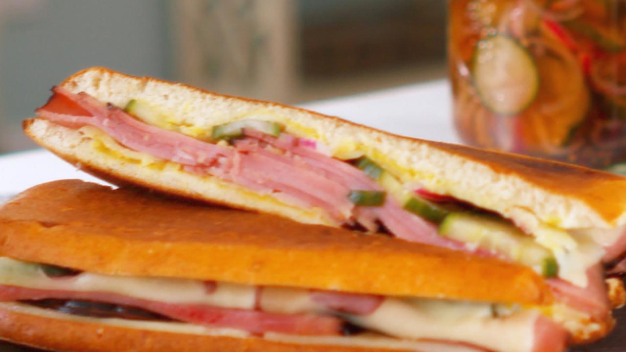 Cubano Sandwich with Quick Pickles