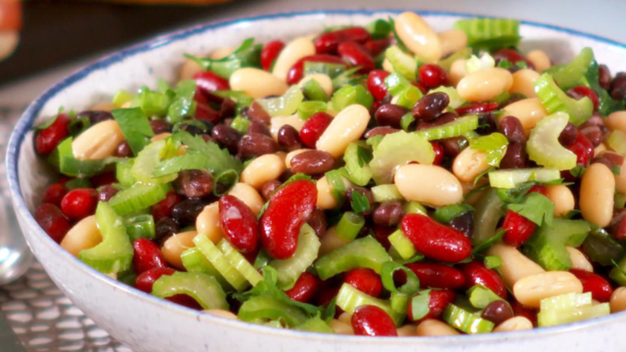 3-Bean Salad with Vinaigrette