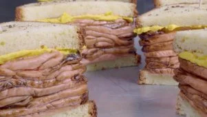 Pastrami Sandwich Cupcakes