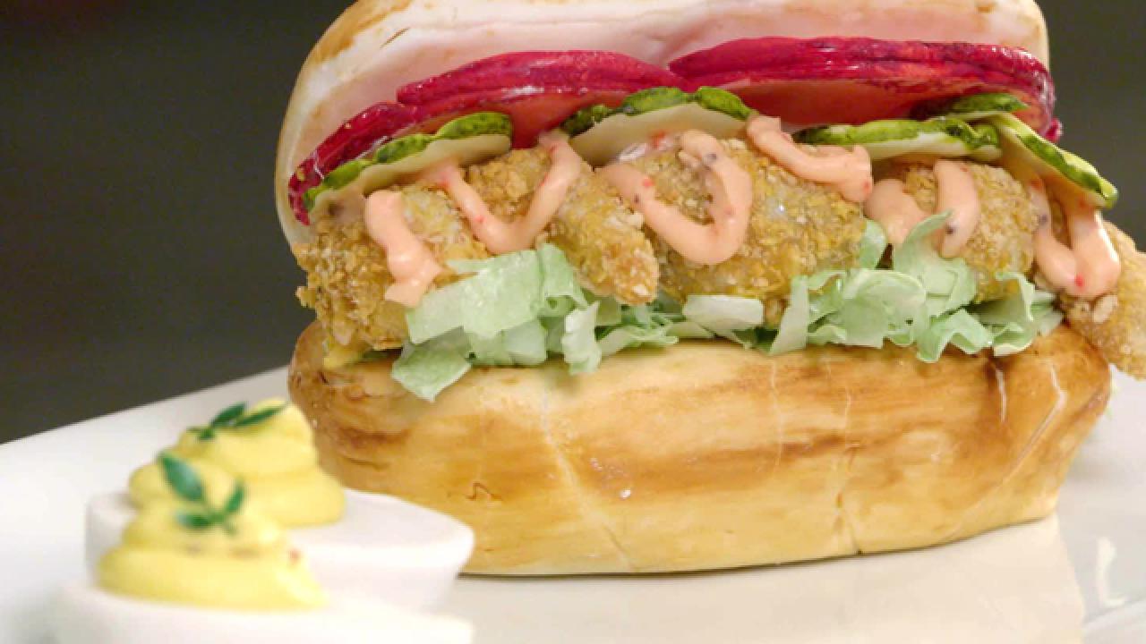 Po' Boy Cupcakes