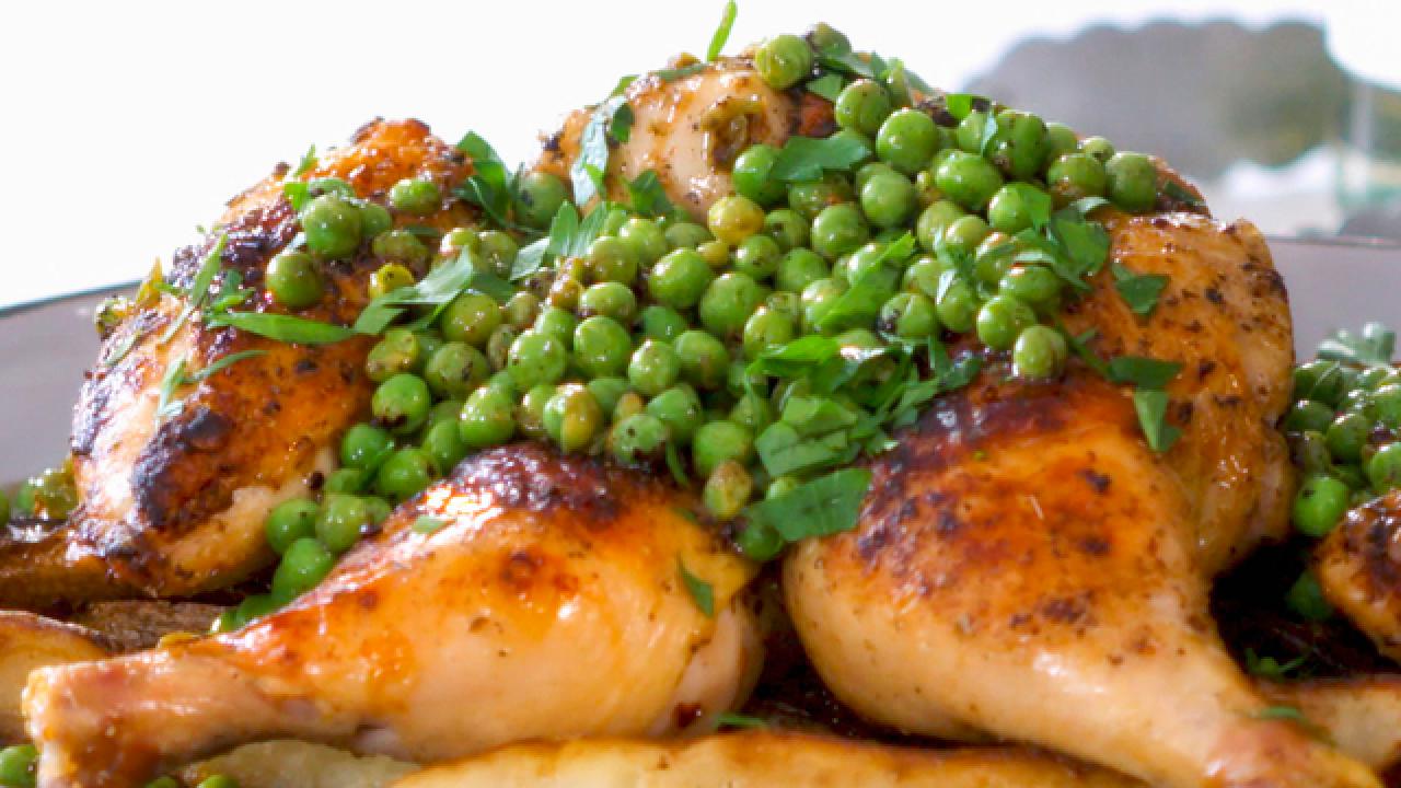 Chicken Vesuvio