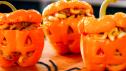 Jack-O'-Lantern Stuffed Pepper