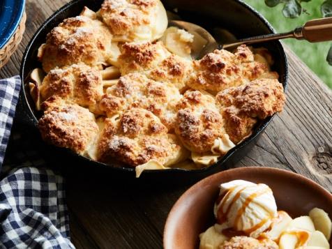 Smoked Apple Cobbler