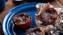 Orange Peel Campfire Brownies
