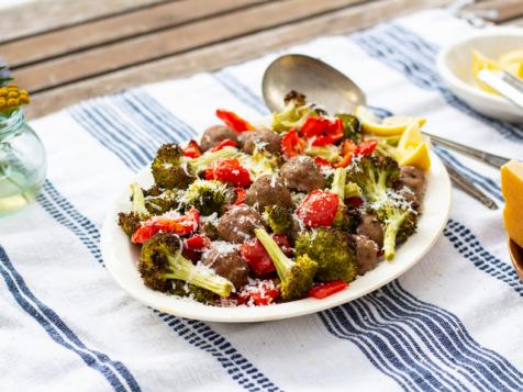 Turkey Pesto Meatball Dinner