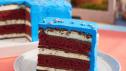 Red-White-Blue Ice Cream Cake