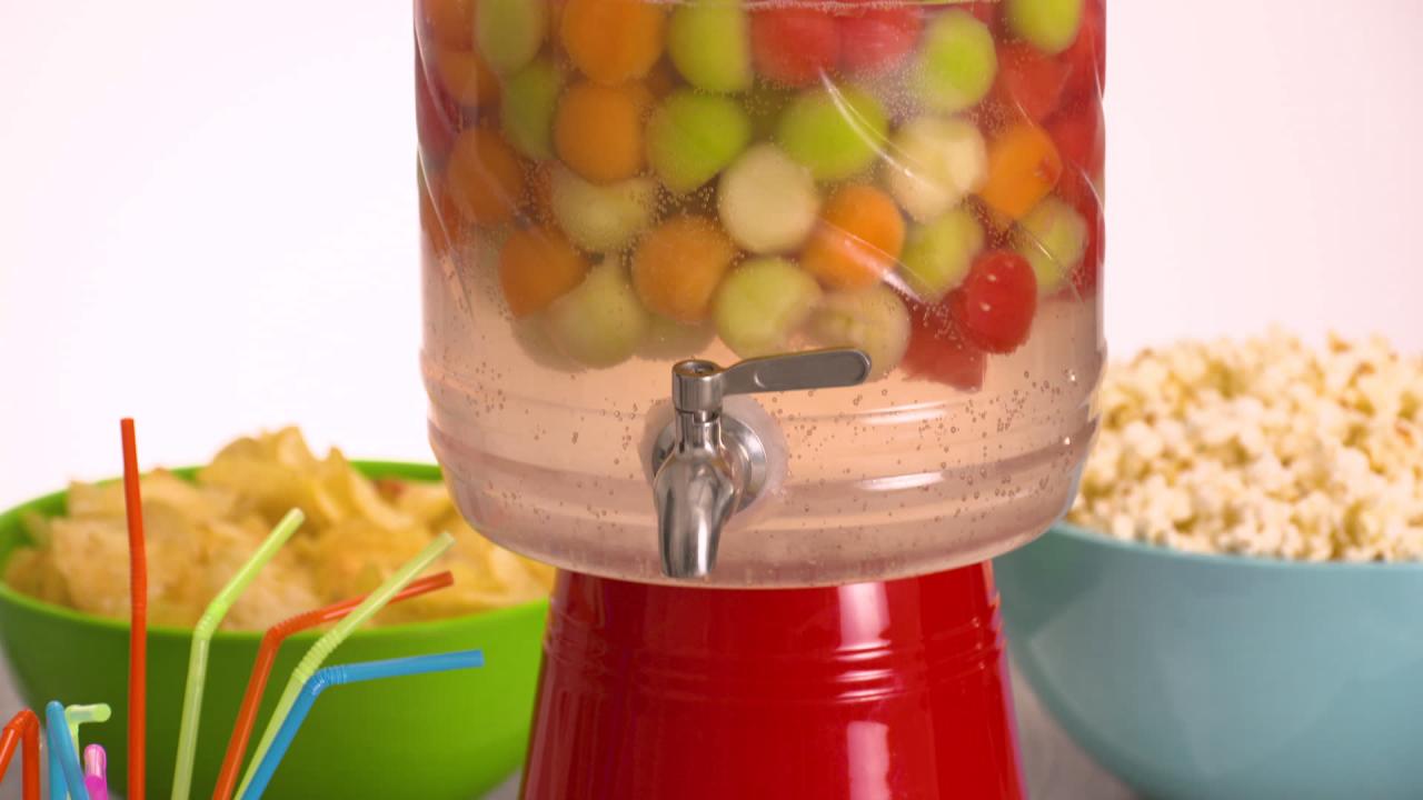 Gumball Machine Melon Cocktail Keg