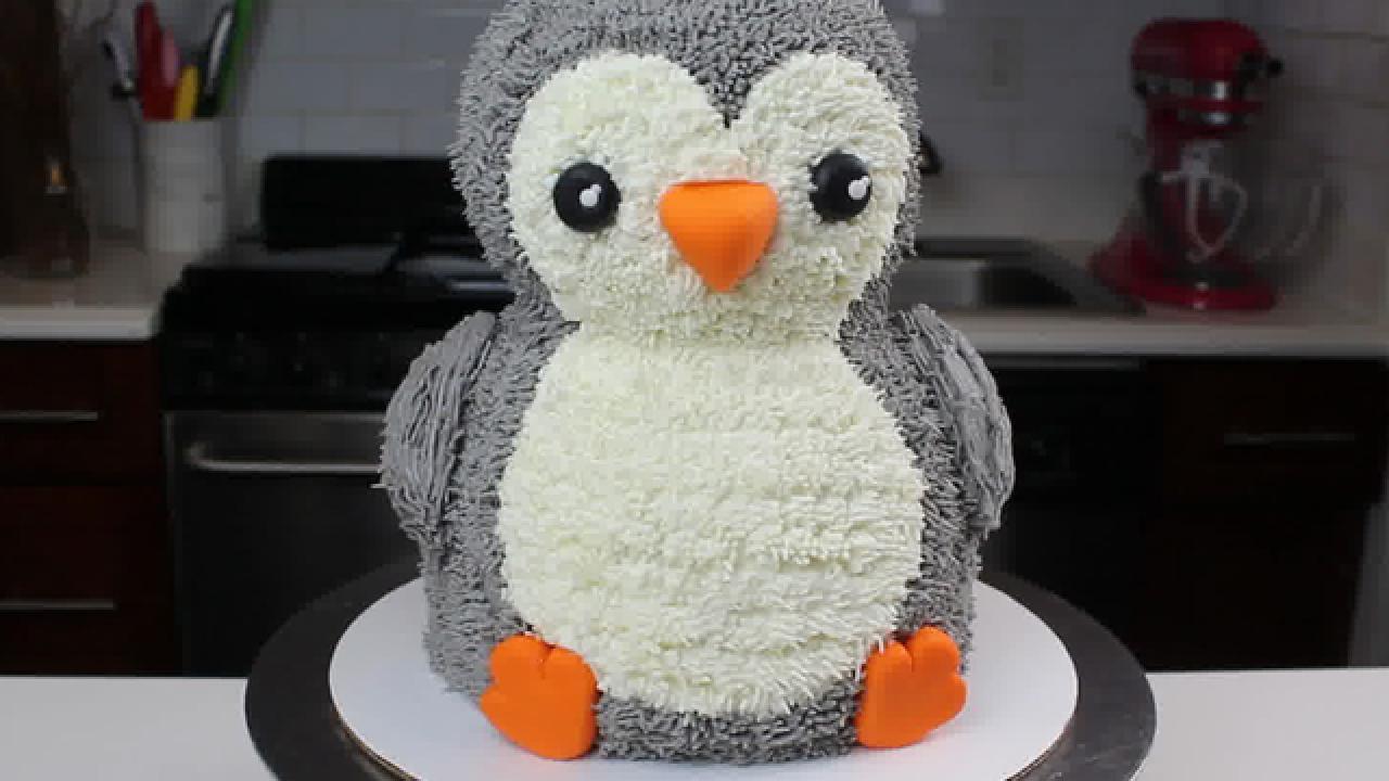 Baby Penguin Cake