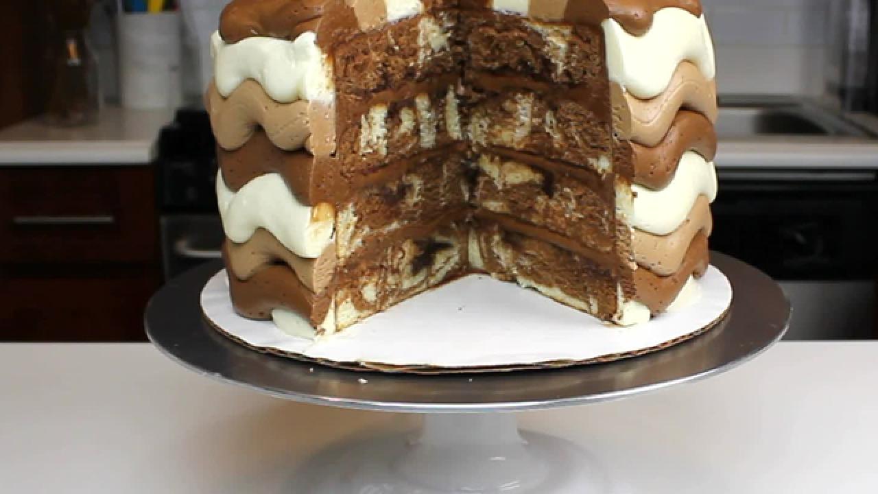 Chelsweets' Fudge Ripple Cake