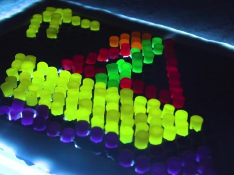 Honeycomb Lite-Brite Cake