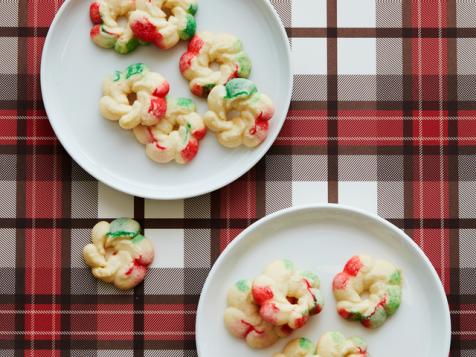 Tri-Color Spritz Cookies