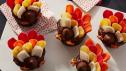 Turkey Tail Cupcakes
