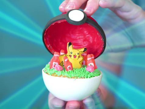 Poké Ball Cake