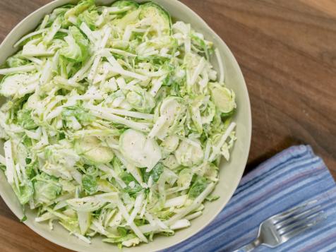 Brussels Sprout and Apple Slaw