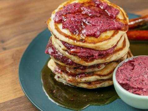 Pancakes with Berry Butter
