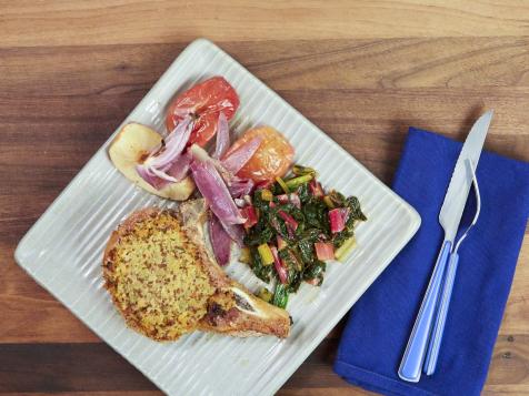 Mustard-Crusted Pork Chops