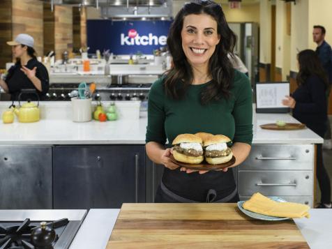 Grilled Lamb and Feta Burgers