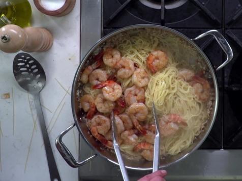 Shrimp Scampi and Pasta
