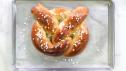 Giant Cookie Dough-Stuffed Pretzel