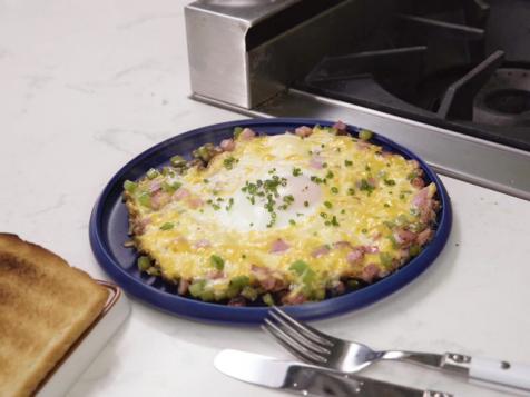 Omelet Fried Egg Mashup