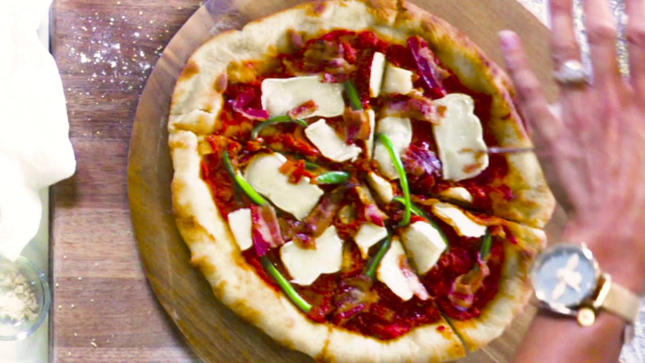 Jalapeno-Bacon Pizza