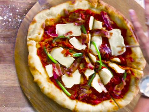 Jalapeno-Bacon Pizza