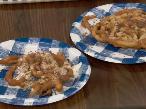 S'mores Funnel Cake