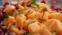 Cantaloupe and Radicchio Salad