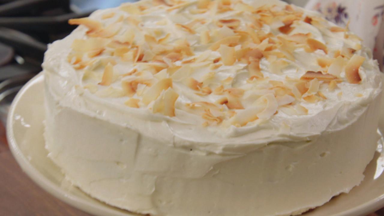 Carrot Coconut Birthday Cake