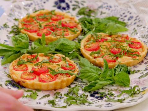 Tomato and Cheddar Tartlets