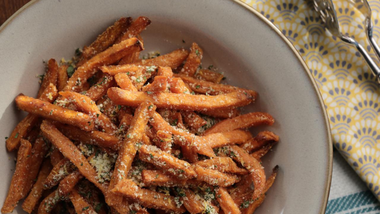 Jazzed-Up Sweet Potato Fries