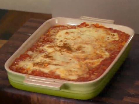 Pork, Spinach, and Ricotta Manicotti