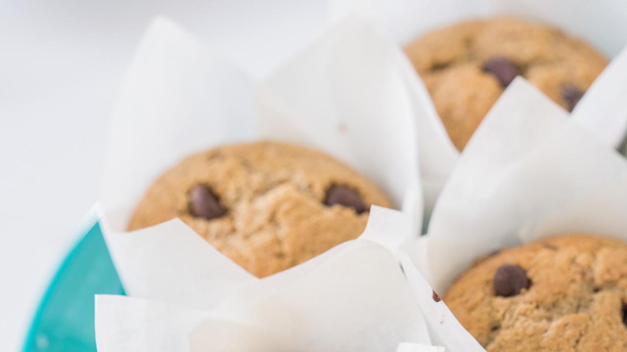 Chocolate Chip Banana Muffins