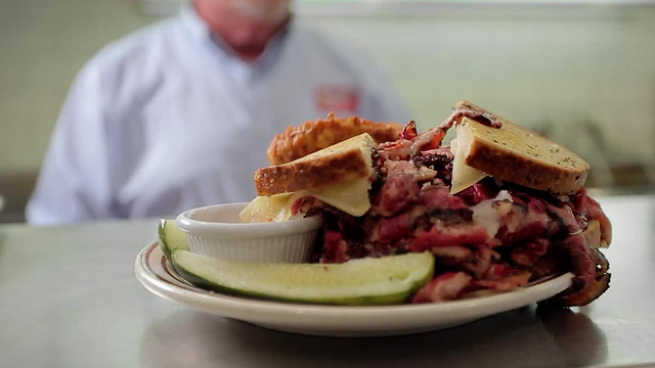 Pastrami at Manny's Deli