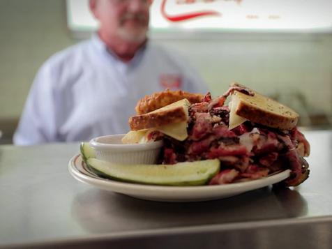 Pastrami at Manny's Deli