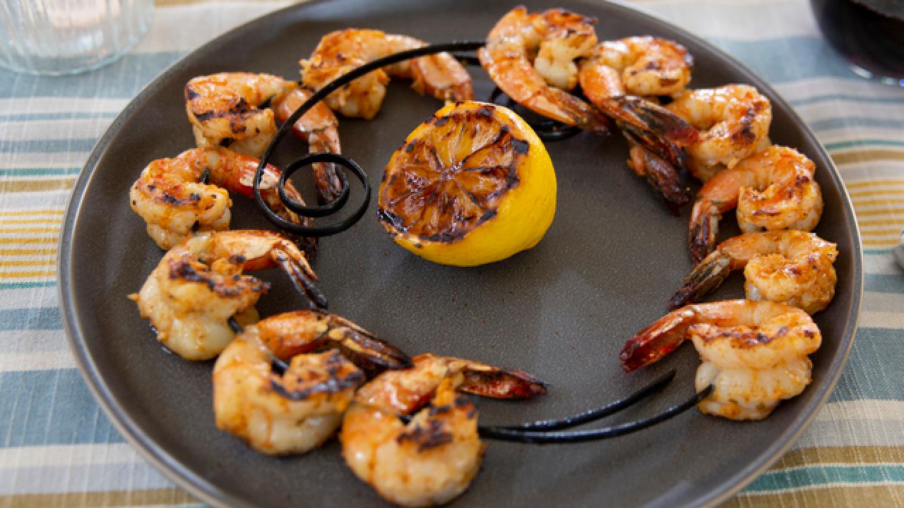 Cajun Grilled Shrimp Skewers