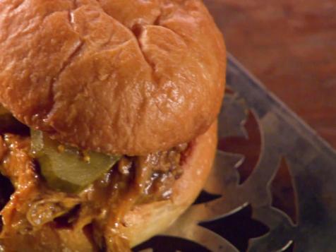 Mango BBQ Pulled Pork Sandwich
