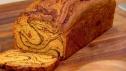 Chocolate-Pumpkin Swirl Bread with Marmalade Butter