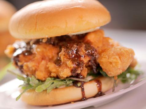 Soy Sesame Garlic Chicken Sandwich