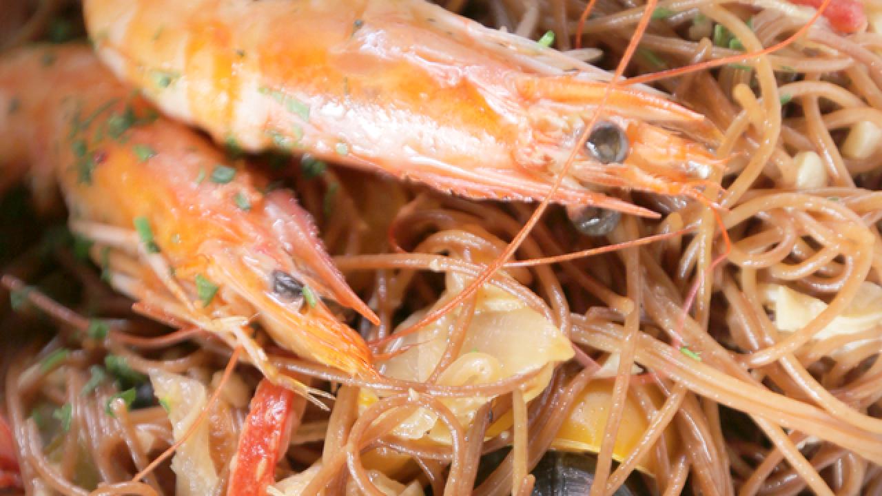 Seafood Fideos