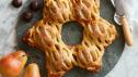 Chocolate-Truffle Pear Wreath
