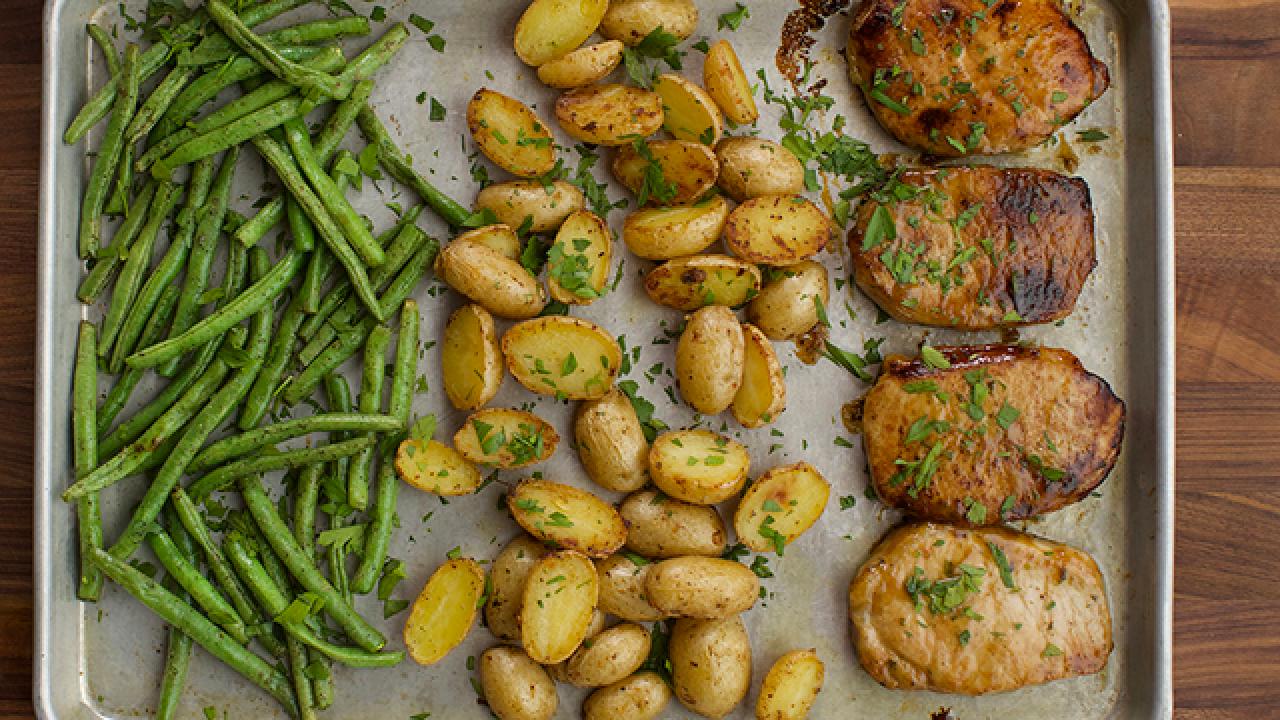 Ranch Pork Chop Supper