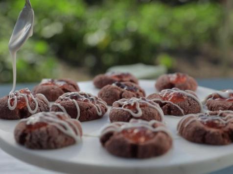 Mayhaw Thumbprint Cookies