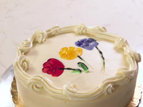 Painted Buttercream Flowers