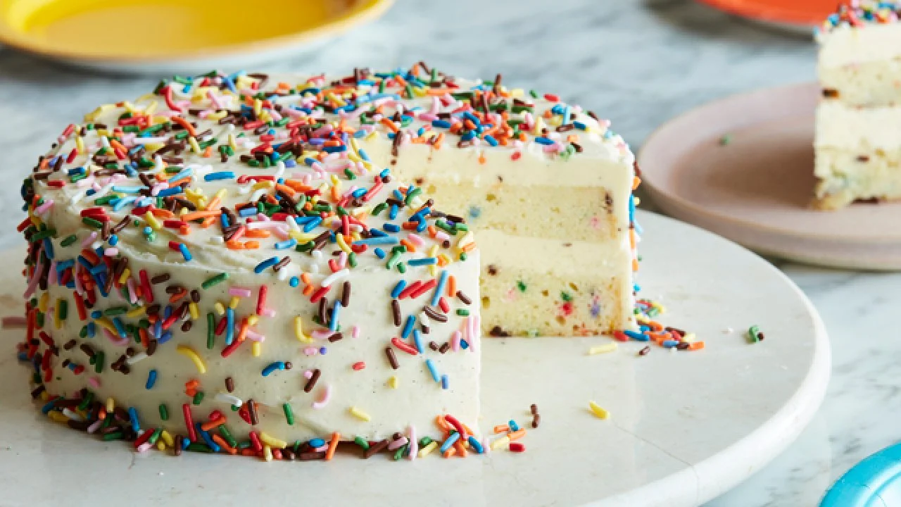 Instant Pot Confetti Cake