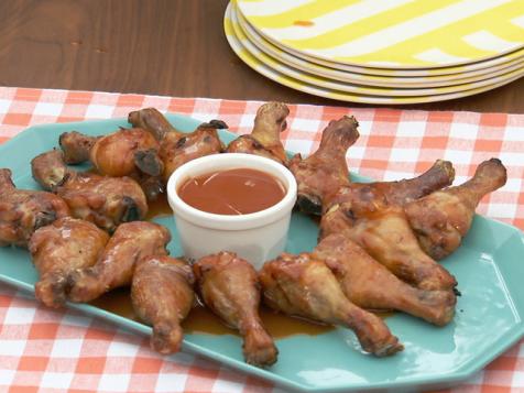 Smoked Drumsticks with Sauce